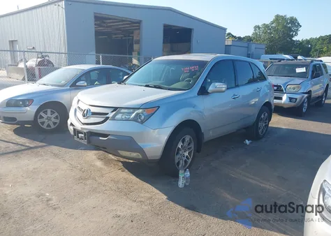 2009 Acura Mdx Technology Package из США, поврежденный, VIN 2HNYD28609H521329